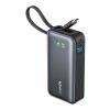 Powerbank 30W avec câble USB-C intégré Anker Nano noir