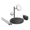 Support de recharge sans fil 3-en-1 Anker MagGo noir