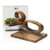 AdHoc Hachoir RoccaVerde avec planche marron | sans marquage | non disponible | non disponible