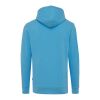 Sweat à capuche en coton recyclé Iqoniq Jasper Bleu Tranquille | XS | sans marquage | non disponible | non disponible | non disponible