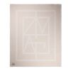 VINGA Couverture GRS Monogram blanc cassé | sans marquage | non disponible | non disponible | non disponible