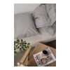 VINGA Marston Set de 4 pièces de lit en coton biologique OCS gris | sans marquage