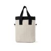 VINGA Tote bag isotherme en toile recyclée AWARE™ Volonne blanc cassé-noir | sans marquage | non disponible | non disponible