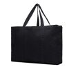 VINGA Grand tote bag en toile recyclée AWARE™ Hilo noir | sans marquage | non disponible | non disponible | non disponible