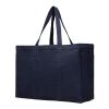 VINGA Grand tote bag en toile recyclée AWARE™ Hilo bleu marine | sans marquage | non disponible | non disponible | non disponible