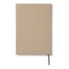 VINGA Carnet A5 en papier et PU certifié GRS Baltimore greige | sans marquage | non disponible | non disponible