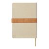 VINGA Carnet de notes en toile recyclée RCS Bosler marron | sans marquage | non disponible | non disponible