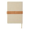 VINGA Carnet de notes en toile recyclée RCS Bosler marron | sans marquage | non disponible | non disponible