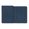 VINGA Baltimore Etui passeport anti-RFID en PU recyclé RCS bleu marine | sans marquage | non disponible | non disponible