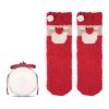 Chaussettes Père Noël M rouge