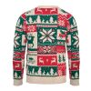 Pull de Noël tricoté L-XL beige