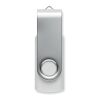 Clé USB 16G en ABS recyclé blanc | sans marquage | non disponible | non disponible | non disponible
