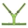 Bretelles de sécurité avec LED vert fluo | sans marquage | non disponible | non disponible | non disponible