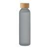 Bouteille verre dépoli 500ml gris transparent | sans marquage | non disponible | non disponible | non disponible