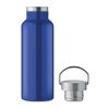 Bouteille isolant double paroi 500 ml avec poignée bleu
