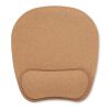 Tapis de souris ergonomique beige | sans marquage | non disponible | non disponible