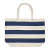 Sac de plage en coton 220 gr/m² bleu | sans marquage | non disponible | non disponible | non disponible
