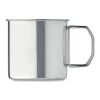 Mug en acier inoxydable 330 ml argent | sans marquage | non disponible | non disponible | non disponible