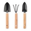 3 outils de jardinage noir | sans marquage | non disponible | non disponible | non disponible
