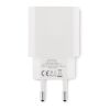 Chargeur USB 20W 2 ports, prise blanc | sans marquage | non disponible | non disponible | non disponible