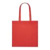 Sac shopping en RPET non tissé rouge