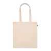 Sac shopping en coton bio couleur naturelle beige | sans marquage | non disponible | non disponible | non disponible