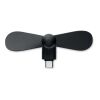 Ventilateur USB portable noir | sans marquage | non disponible | non disponible