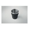 Gobelet double paroi 250 ml noir | sans marquage | non disponible | non disponible | non disponible