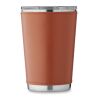 Gobelet double paroi 350 ml marron | sans marquage | non disponible | non disponible | non disponible