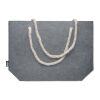 Sac de plage en feutre RPET gris | sans marquage | non disponible | non disponible | non disponible