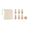 Mini jeu de quilles en pin bois | sans marquage | non disponible | non disponible | non disponible