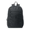 Sac à dos polyester 600D RPET noir | sans marquage | non disponible | non disponible | non disponible