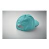 Casquette baseball à 5 pans turquoise | sans marquage | non disponible | non disponible | non disponible