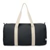 Sac de sport coton recyclé noir | sans marquage | non disponible | non disponible | non disponible