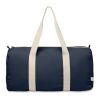 Sac de sport coton recyclé Marine foncé