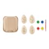 Set de peinture d'oeufs en bois bois | sans marquage | non disponible | non disponible | non disponible