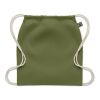 Sac à cordon Fairtrade 180gr Vert foncé