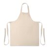 Tablier en coton bio 240 gr/m² beige | sans marquage | non disponible | non disponible | non disponible