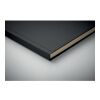 Carnet A5 en PLA noir | sans marquage | non disponible | non disponible
