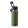 Bouteille double paroi 500 ml Vert foncé | sans marquage | non disponible | non disponible | non disponible