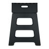 Tabouret portable et pliable noir | sans marquage | non disponible | non disponible | non disponible
