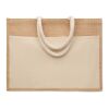 Sac shopping en jute beige | sans marquage | non disponible | non disponible | non disponible