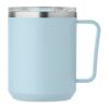 Mug double paroi 400ml bleu ciel | sans marquage | non disponible | non disponible