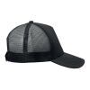 Casquette trucker à 5 panneaux noir | sans marquage | non disponible | non disponible | non disponible