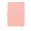 Carnet A5 en PU recyclé rose