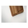 Cadre acacia et chargeur 15W bois