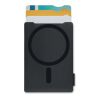 Porte-cartes et support magnétique noir