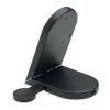 Chargeur pliable 3-en-1 15W noir