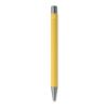 Stylo bille aluminium recyclé jaune