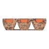 3 pots en terre bois | sans marquage | non disponible | non disponible | non disponible